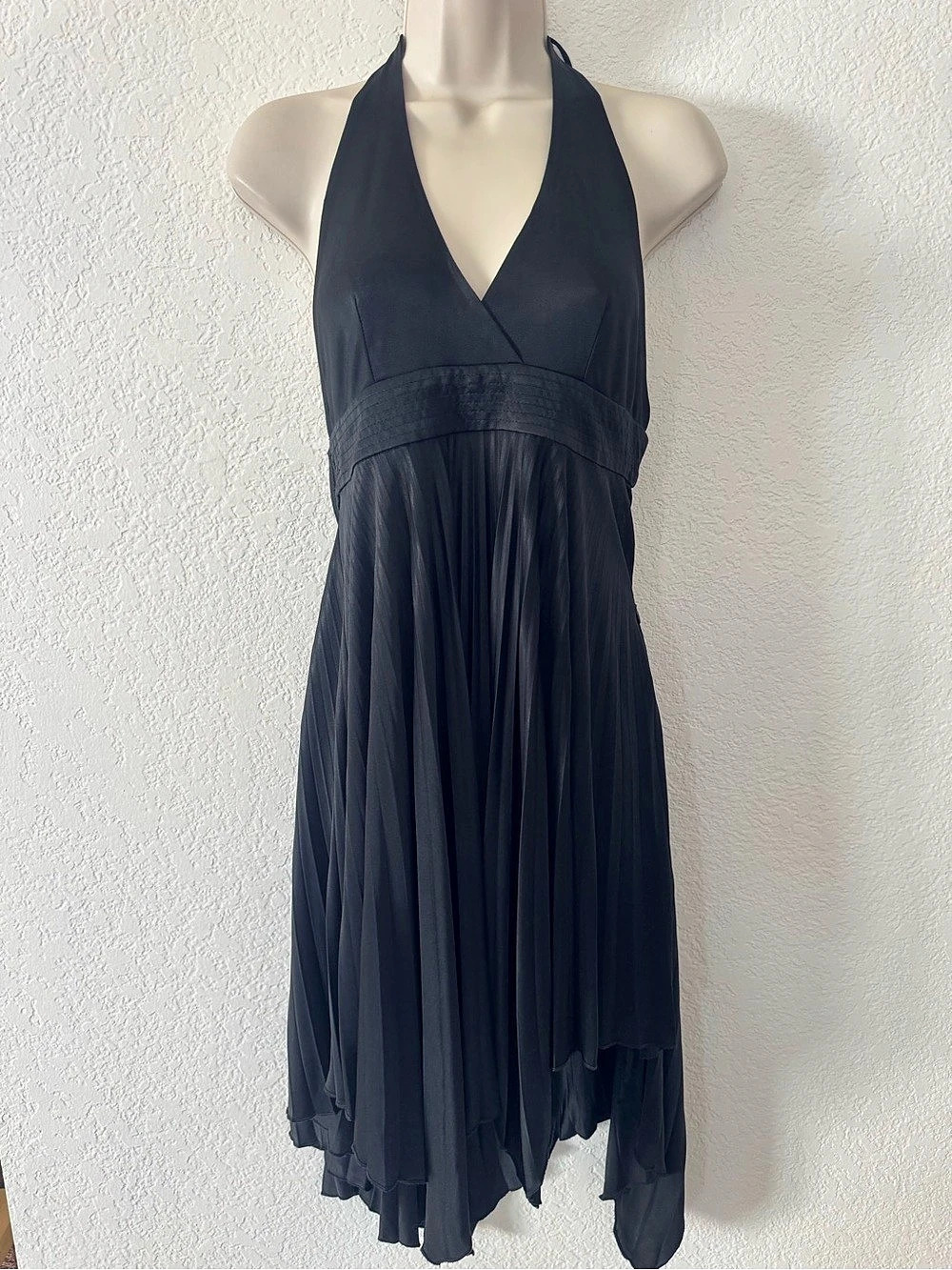 Bebe Black Halter Dress